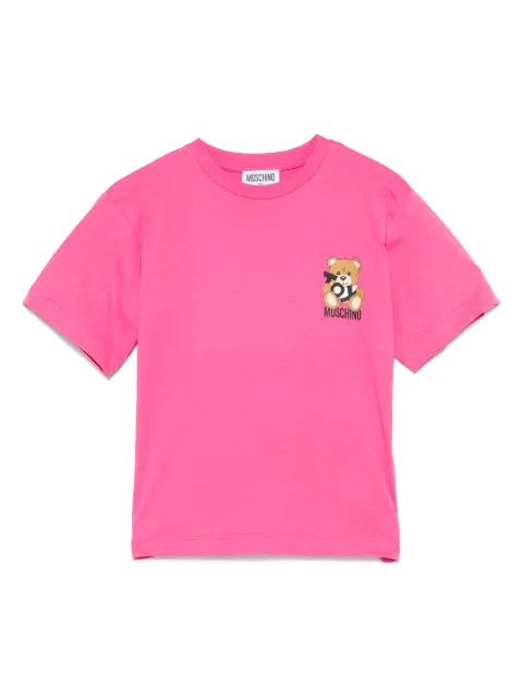 Moschino Kids Teddy Bear-print T-shirt