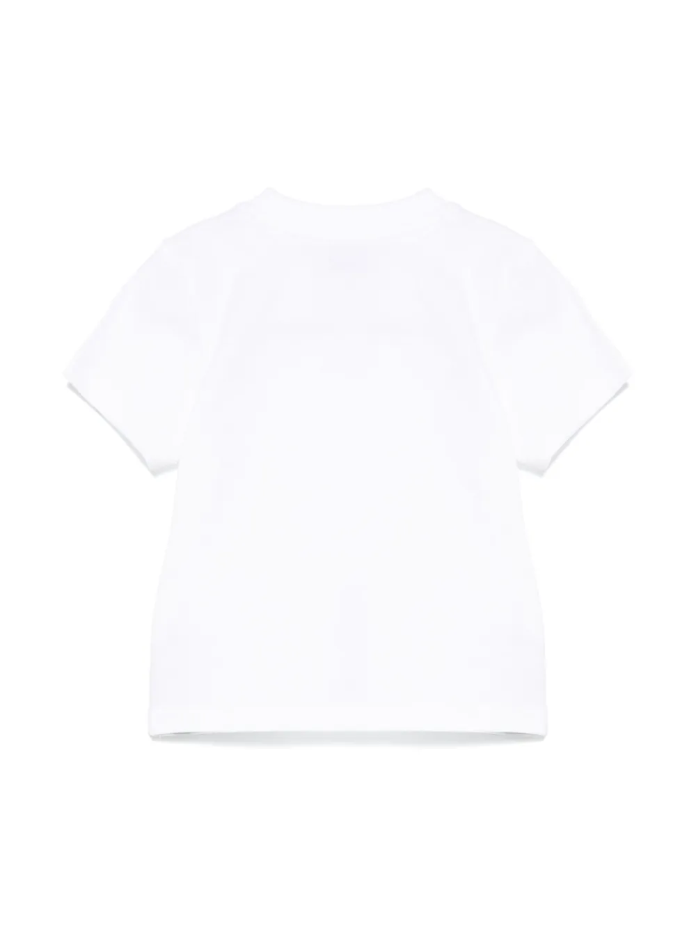 moschinokids Moschino Kids T-shirt met teddybeerprint - Wit