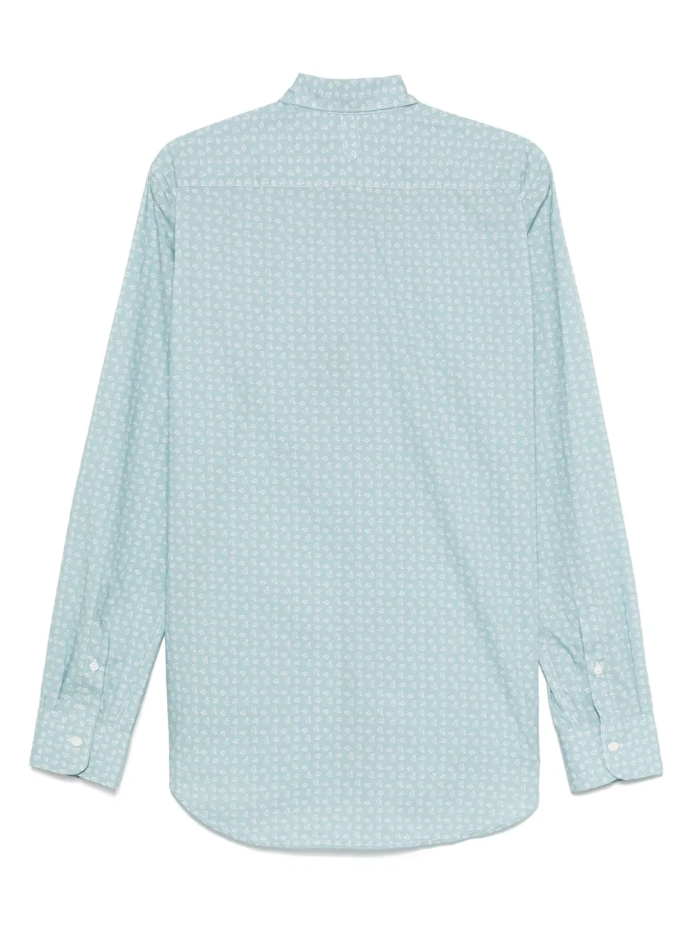 Canali Hemd mit Blatt-Print | Image 2