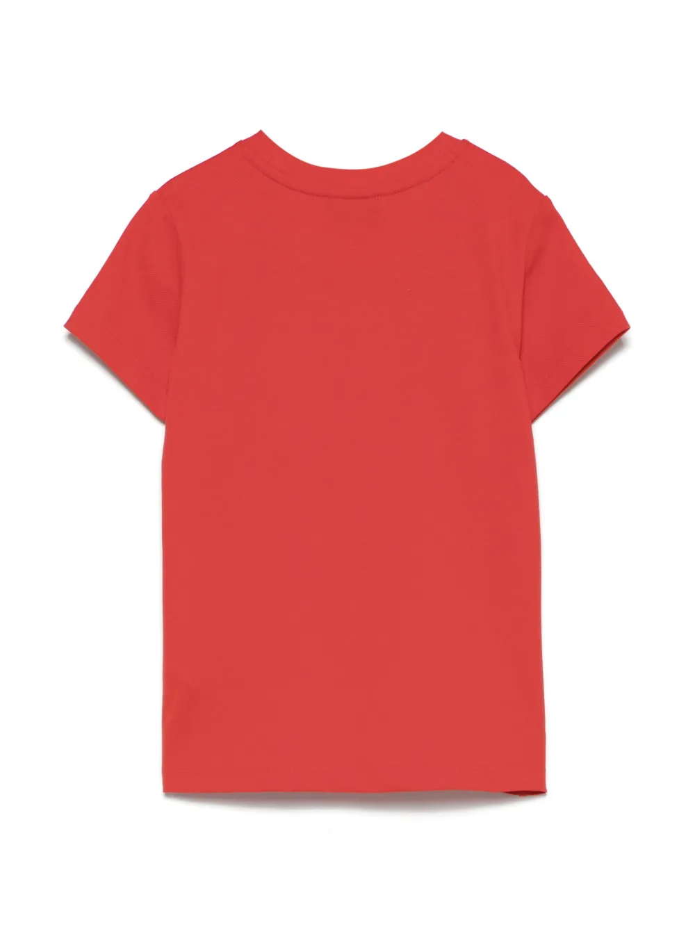 moschinokids Moschino Kids T-shirt met teddybeerprint - Rood