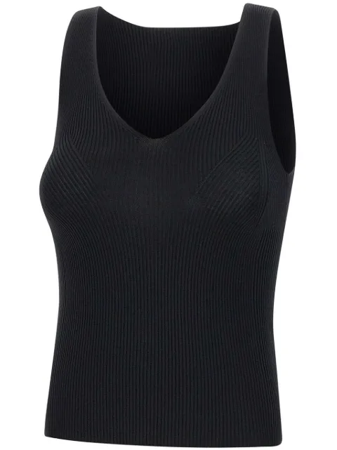 Iceberg ribbed-knit top 