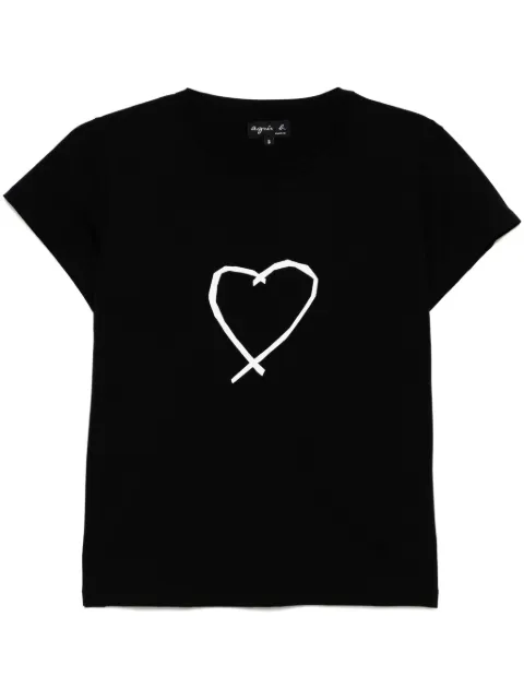 agnès b. graphic-print T-shirt