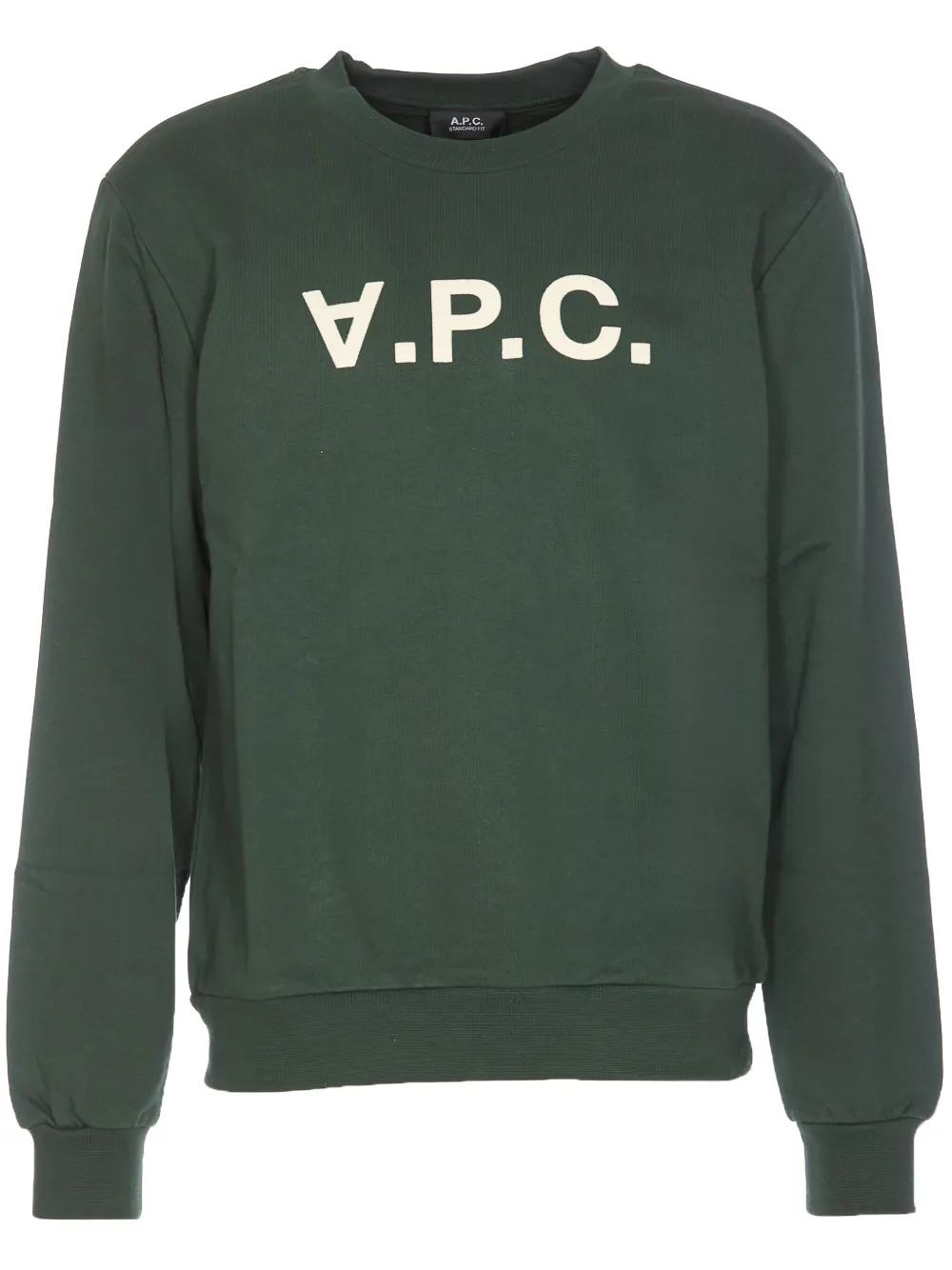 A.P.C. logo sweater | Green | Image 1