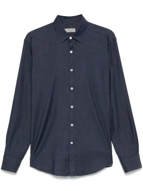 Canali chambray shirt 