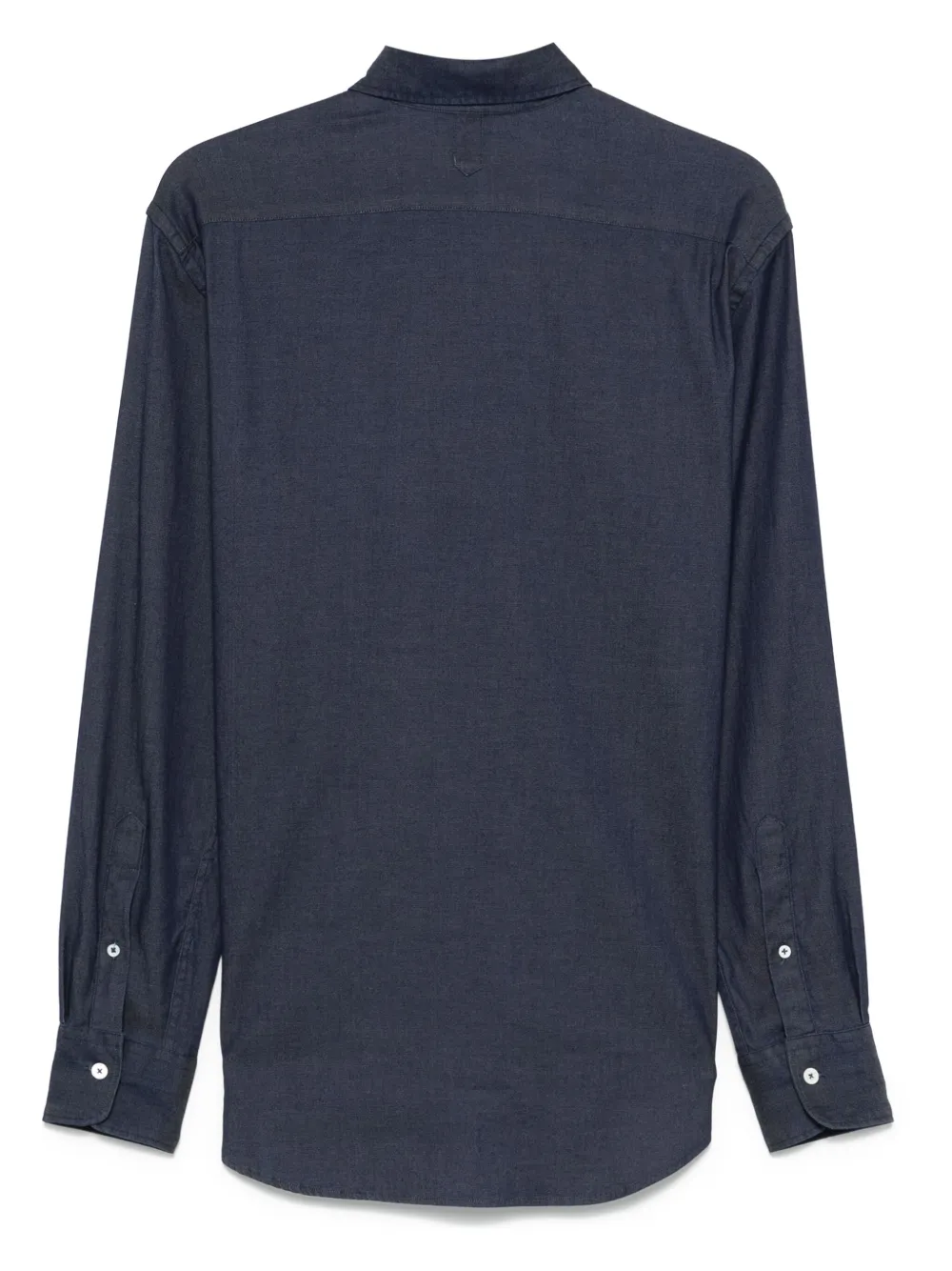 Canali Chambray overhemd - Blauw