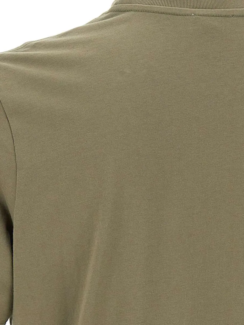 Autry Sage Green Cotton T Shirt Regular Fit In Green