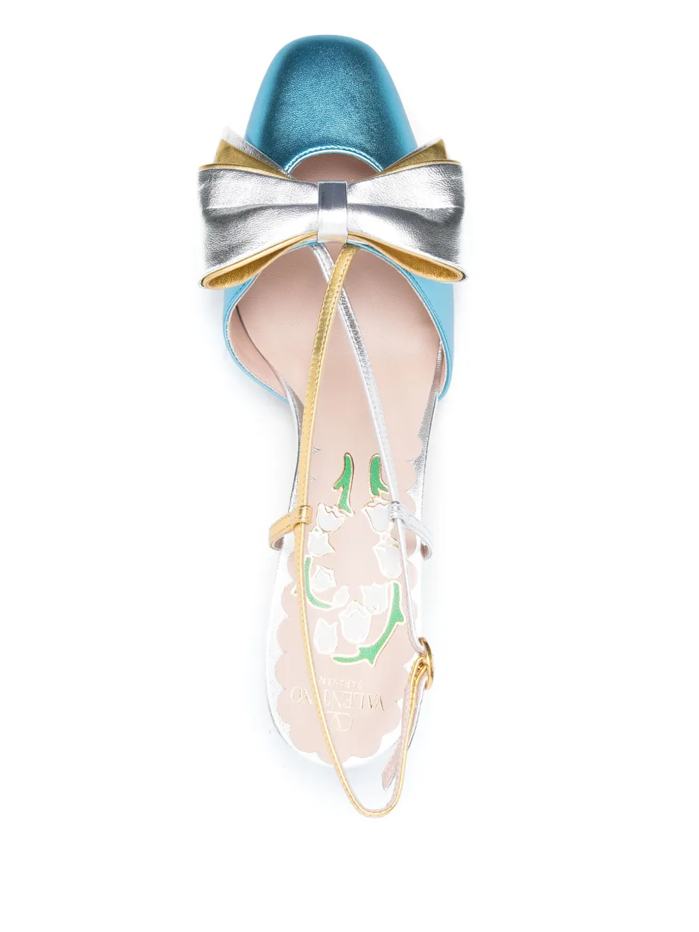 Valentino Garavani 45mm Bowow pumps Blue