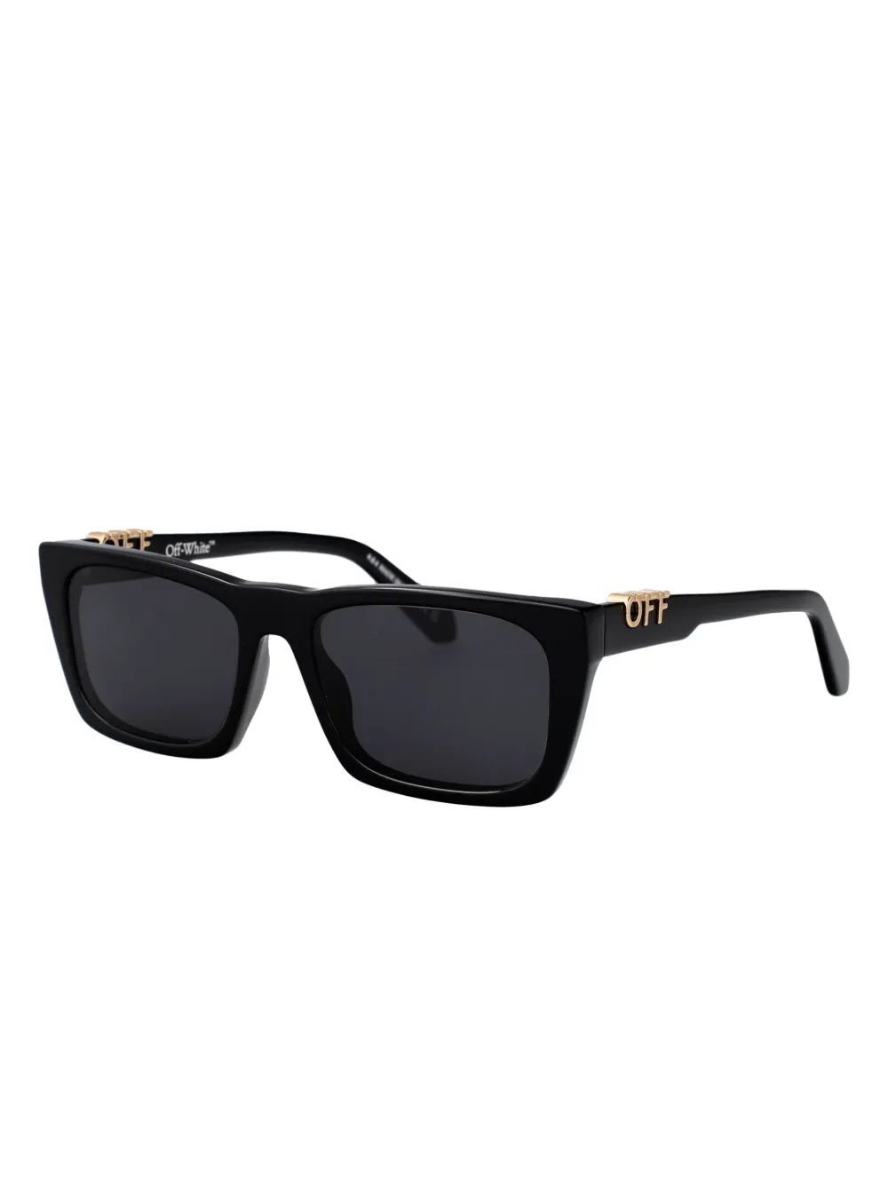 off-whiteeyewear Off-White Eyewear Zonnebril met rechthoekig montuur - Zwart