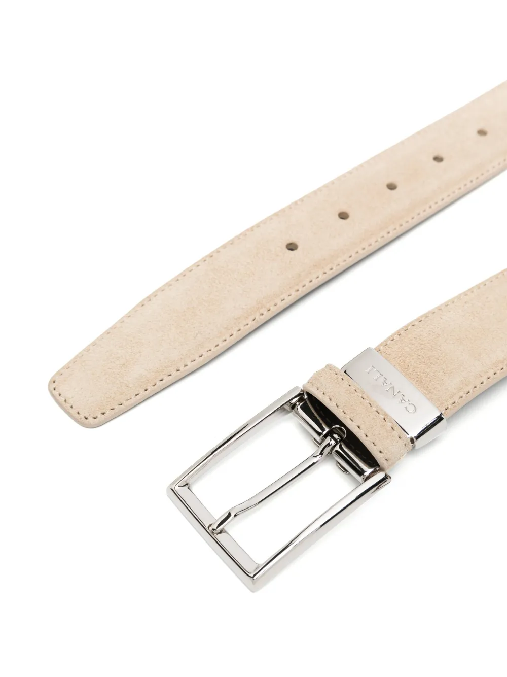 Canali Suède riem - Beige