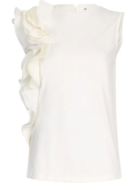 LIU JO flounced-detail blouse