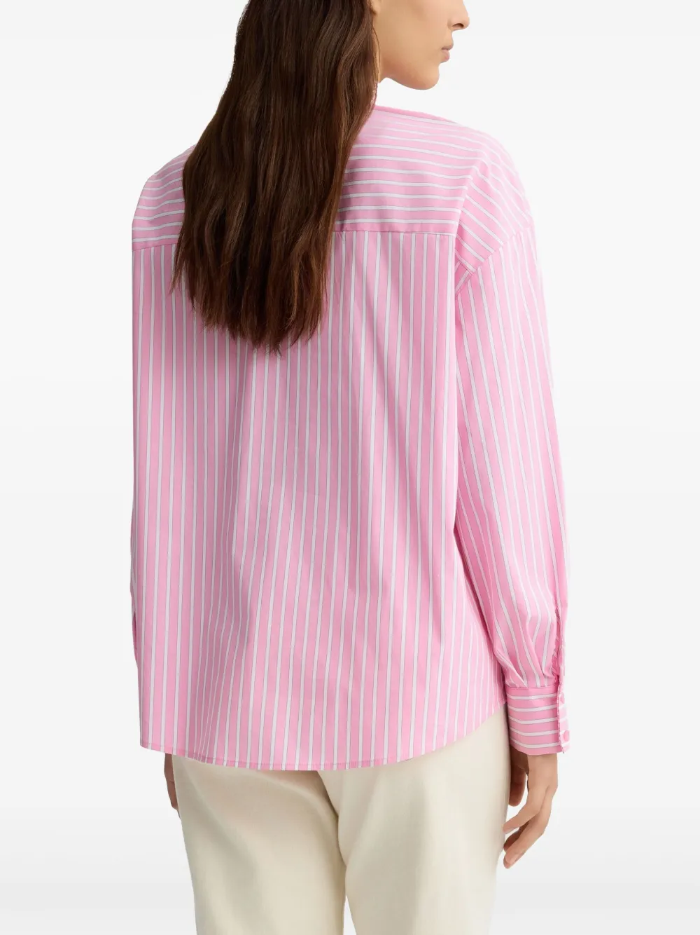 LIU JO Blouse met ruches Roze
