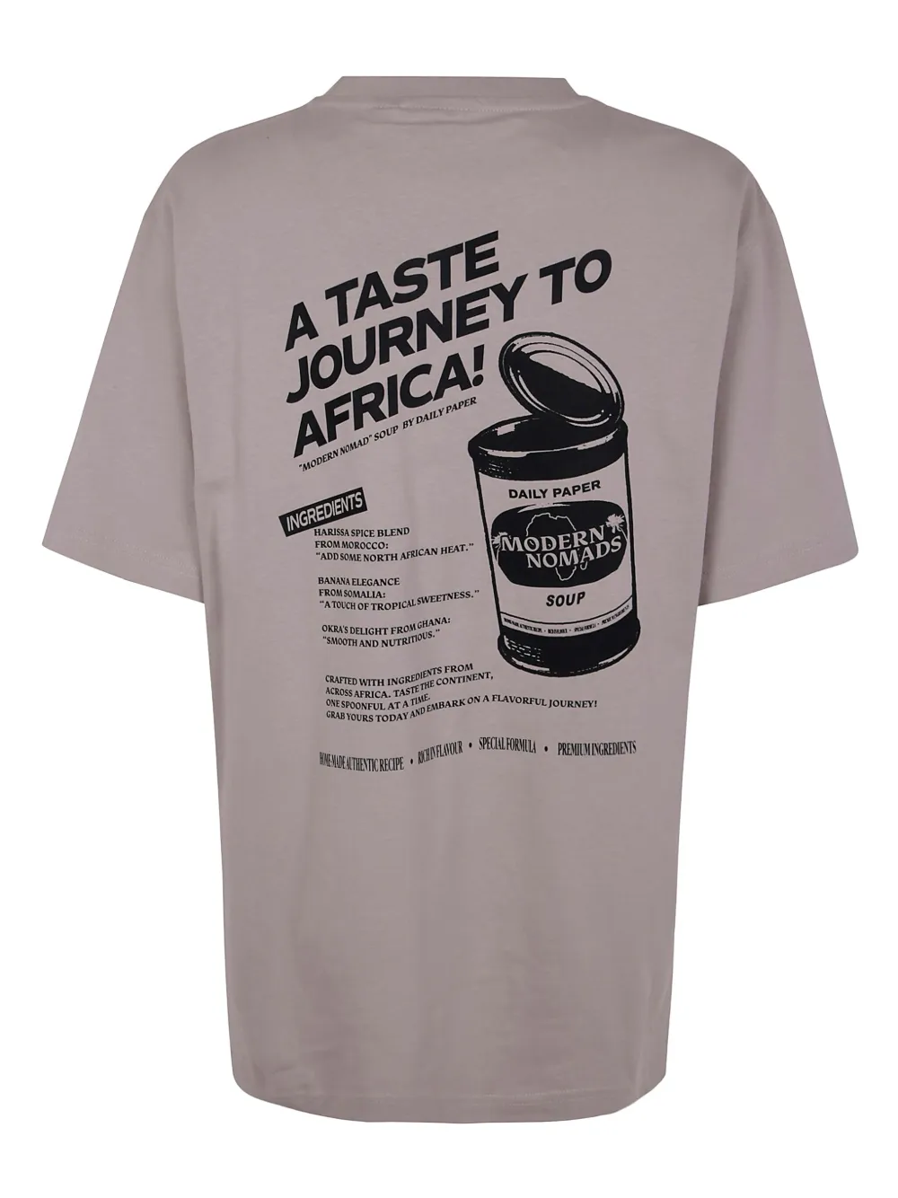 Daily Paper Soup T-shirt - Beige