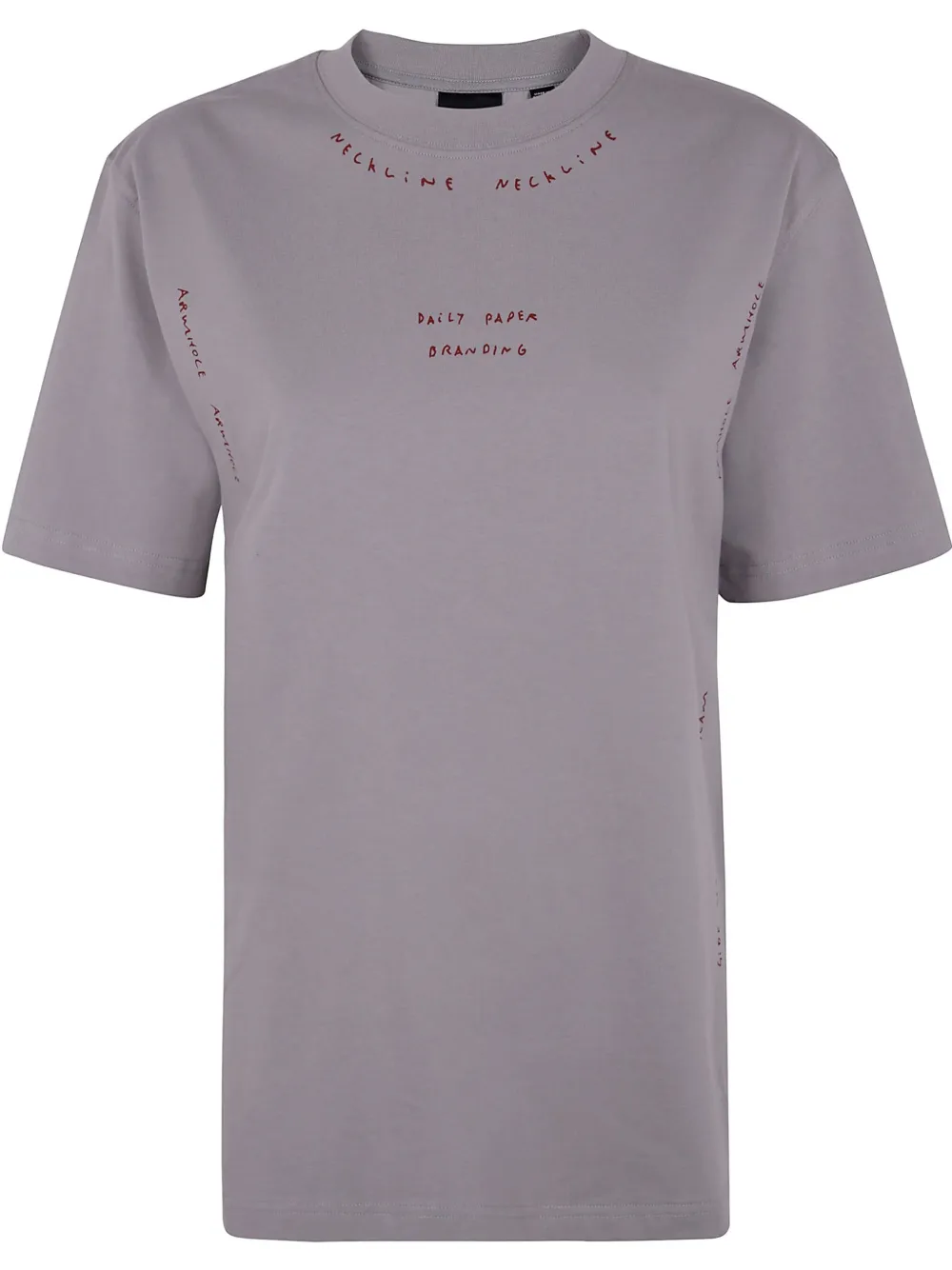 Daily Paper Written T-shirt Paars