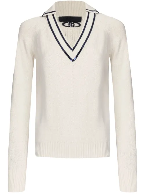 LIU JO pull en coton - Blanc - LIU JO - Modalova