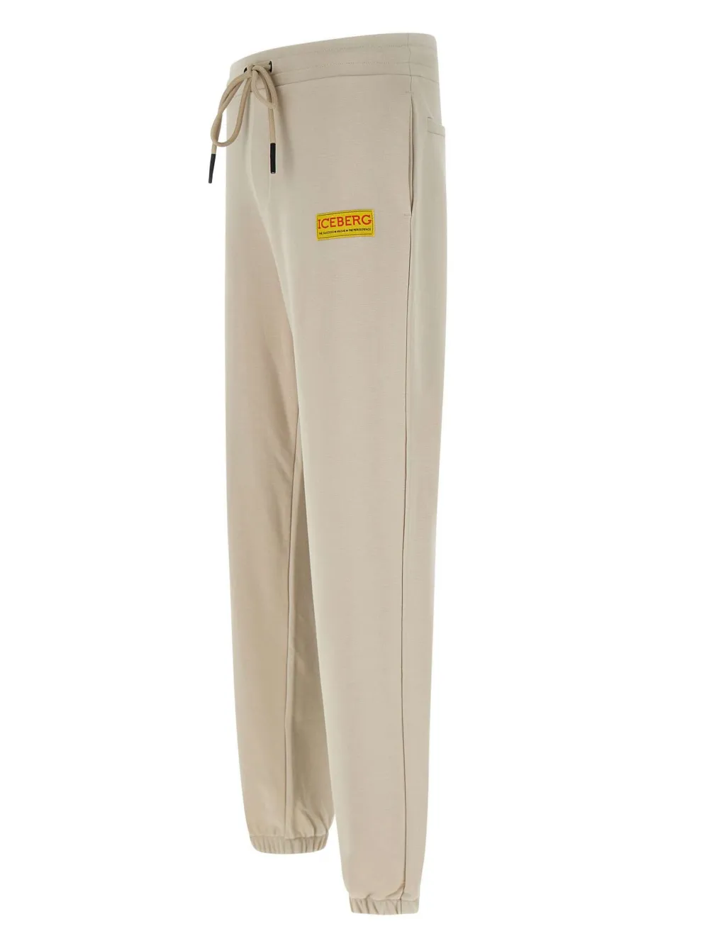 Iceberg Trainingsbroek met logopatch Beige