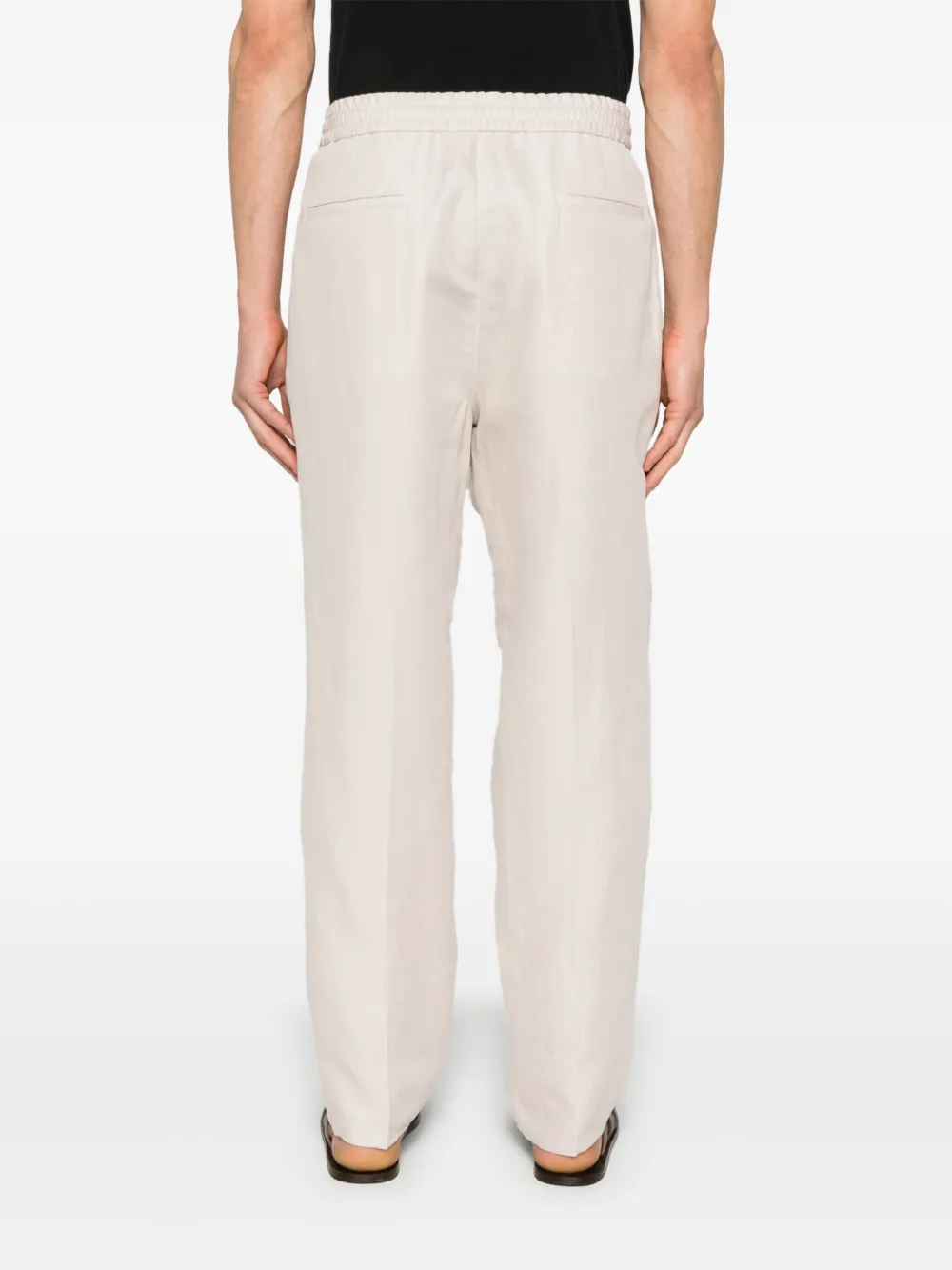 Brunello Cucinelli Broek met toelopende pijpen Beige