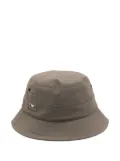 Emporio Armani logo-patch bucket hat - Grey