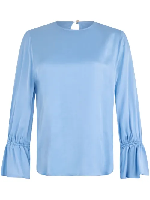 Blouse à lien de resserrage - LIU JO - Modalova