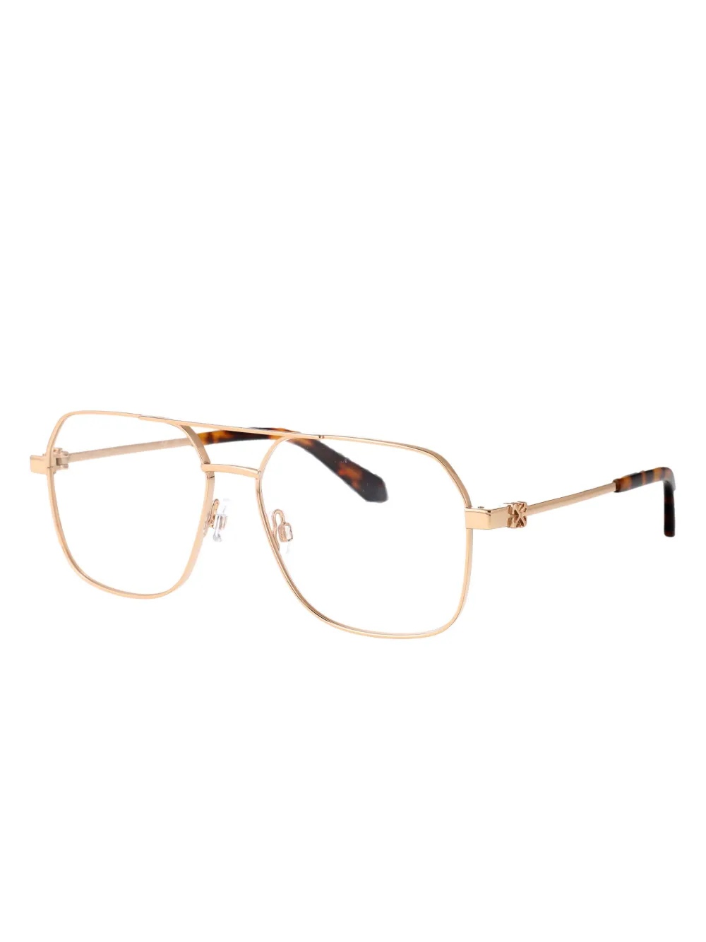 Off-White Eyewear pilot-frame glasses - Goud