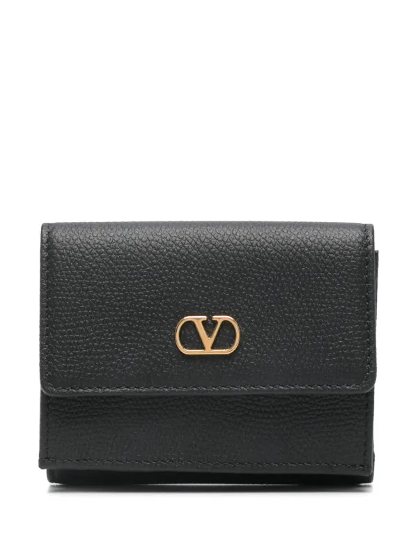 Valentino Garavani Vロゴ 財布 | ブラック | FARFETCH JP