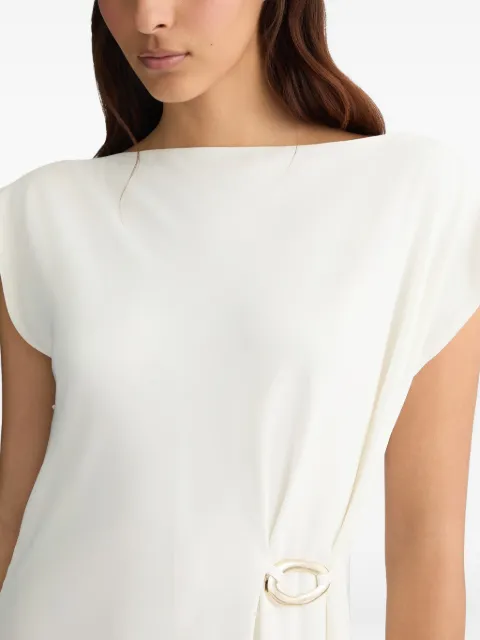 LIU JO draped detailing dress CA5321T1820X0256 - 3