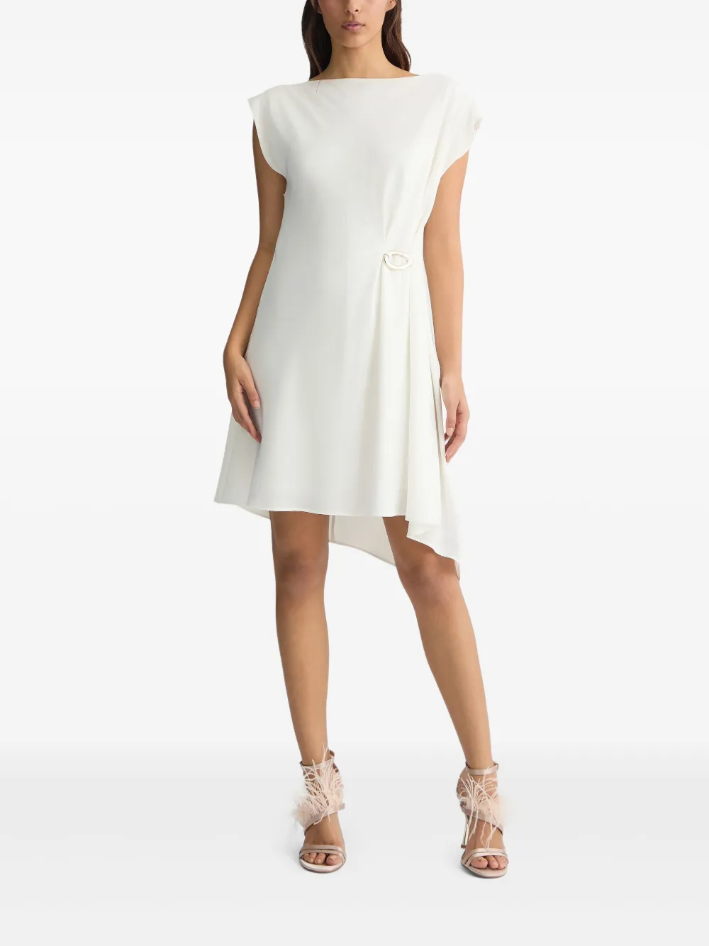 LIU JO Jurk met gedrapeerd detail - Wit