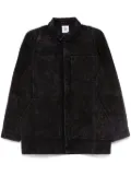 Stain Shade button-up shirt - Black