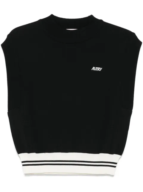 Autry crew-neck vest
