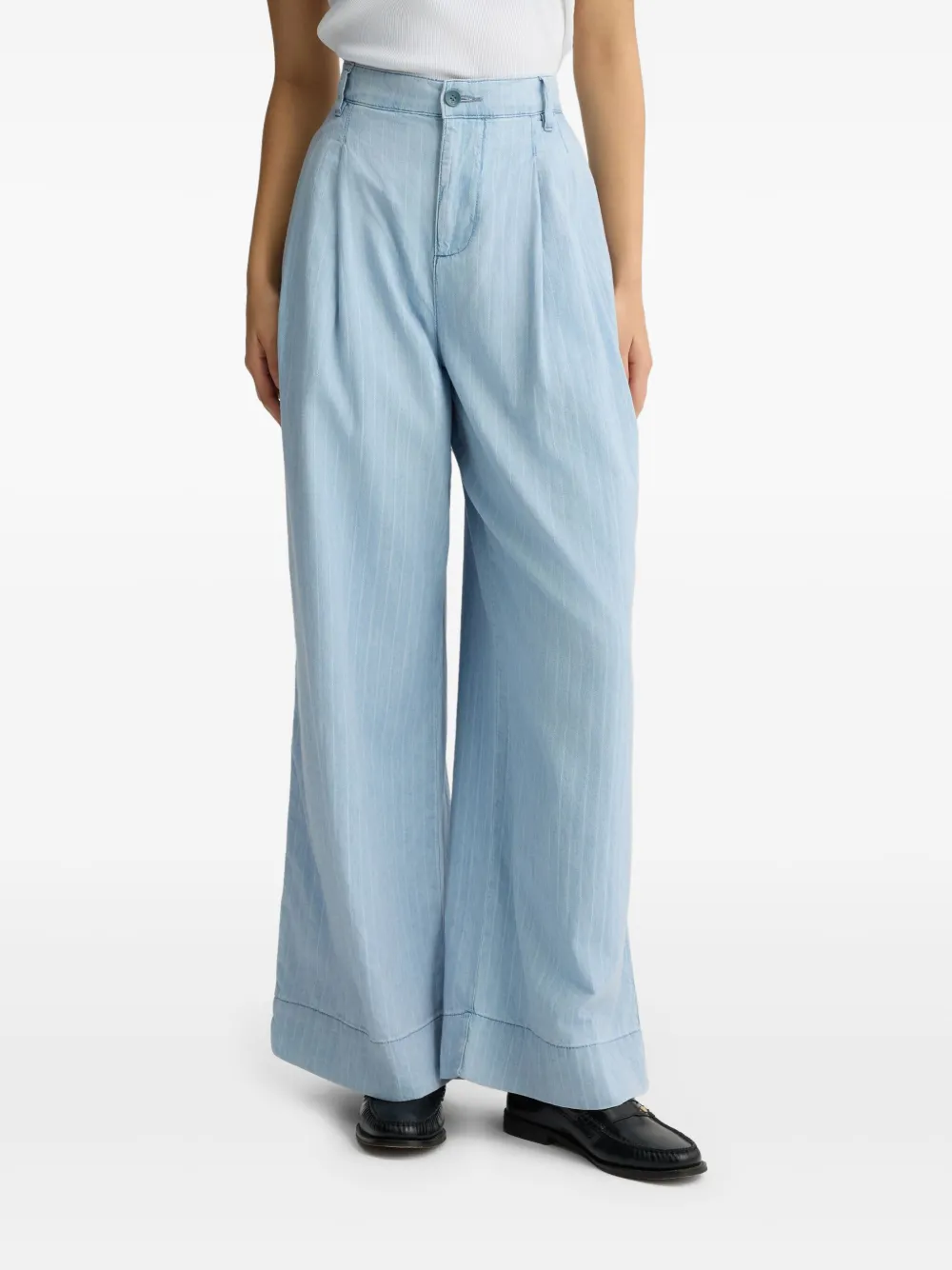 liujo LIU JO Jeans met krijtstreep - Blauw