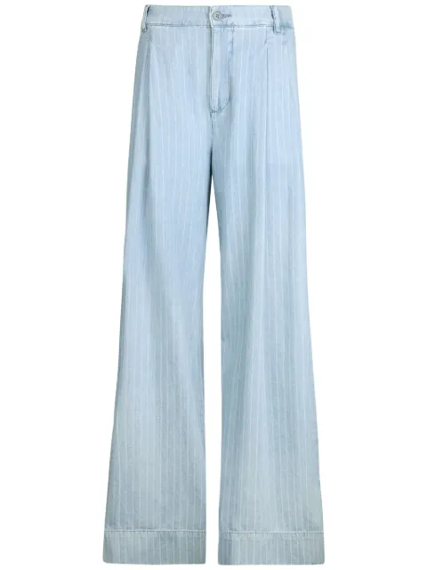 LIU JO pinstriped jeans 