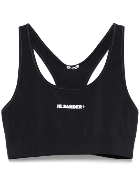 Jil Sander bra deportivo con logo estampado