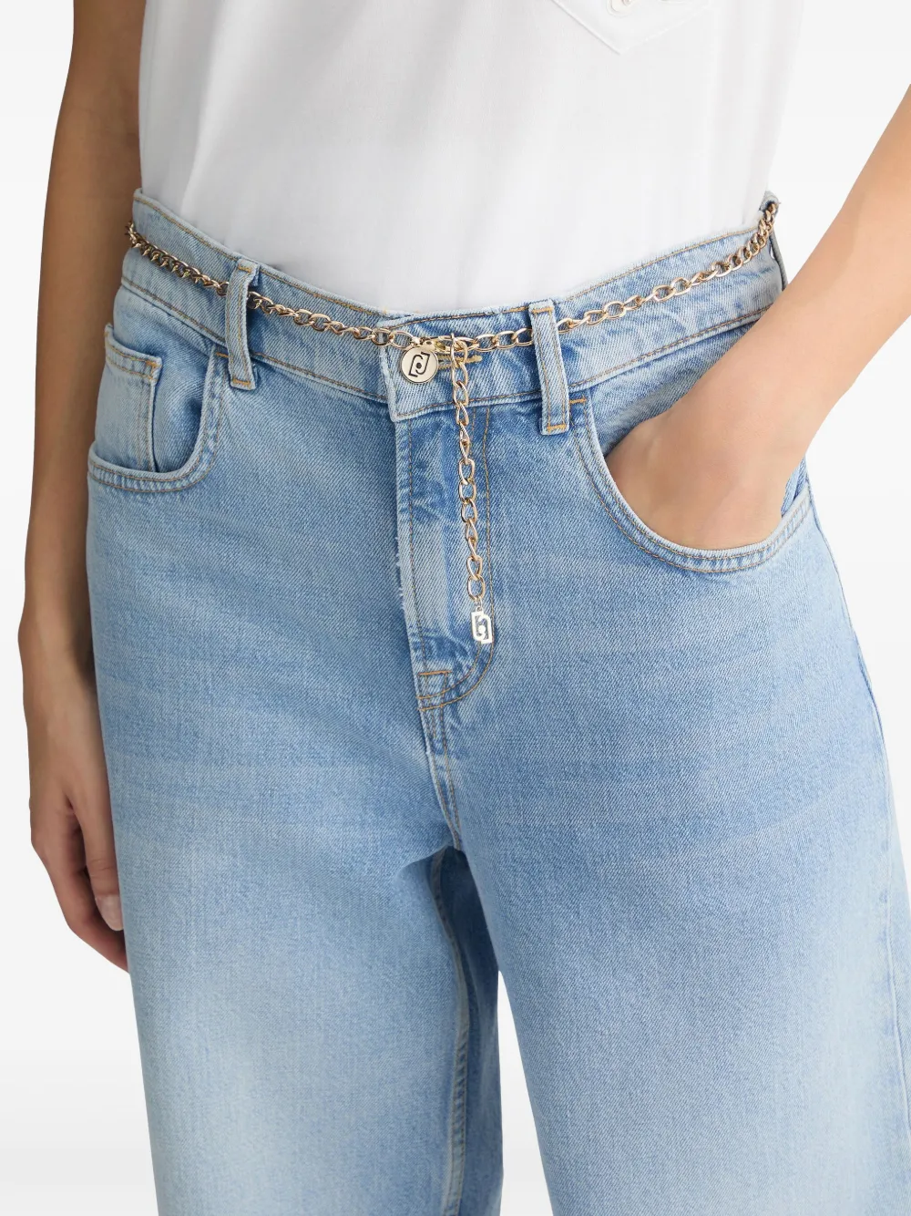 LIU JO Straight jeans Blauw