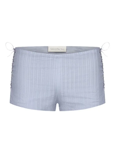 Ludovic de Saint Sernin shorts con agujetas