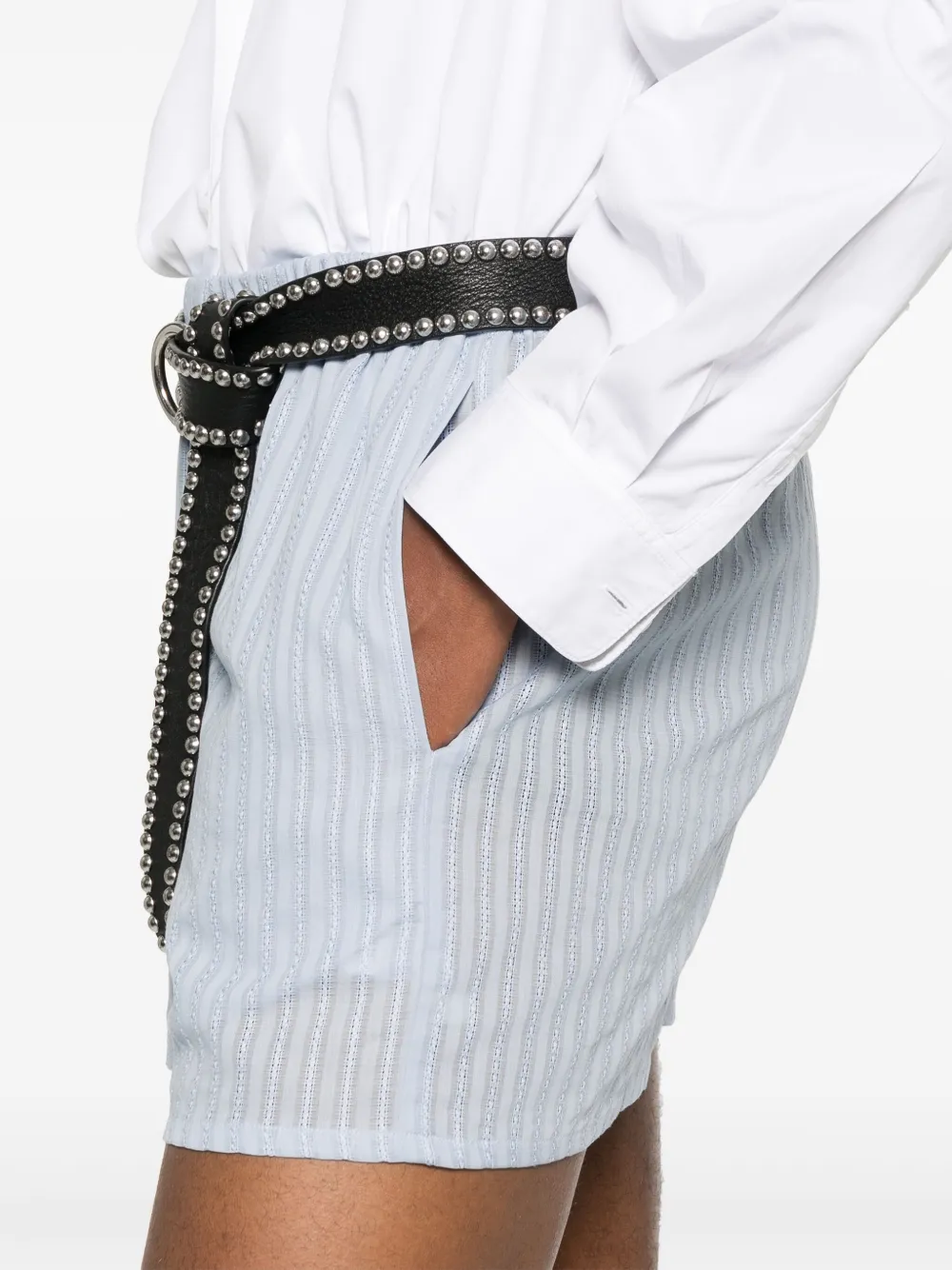LUDOVIC DE SAINT SERNIN STRIPED BOXER SHORTS