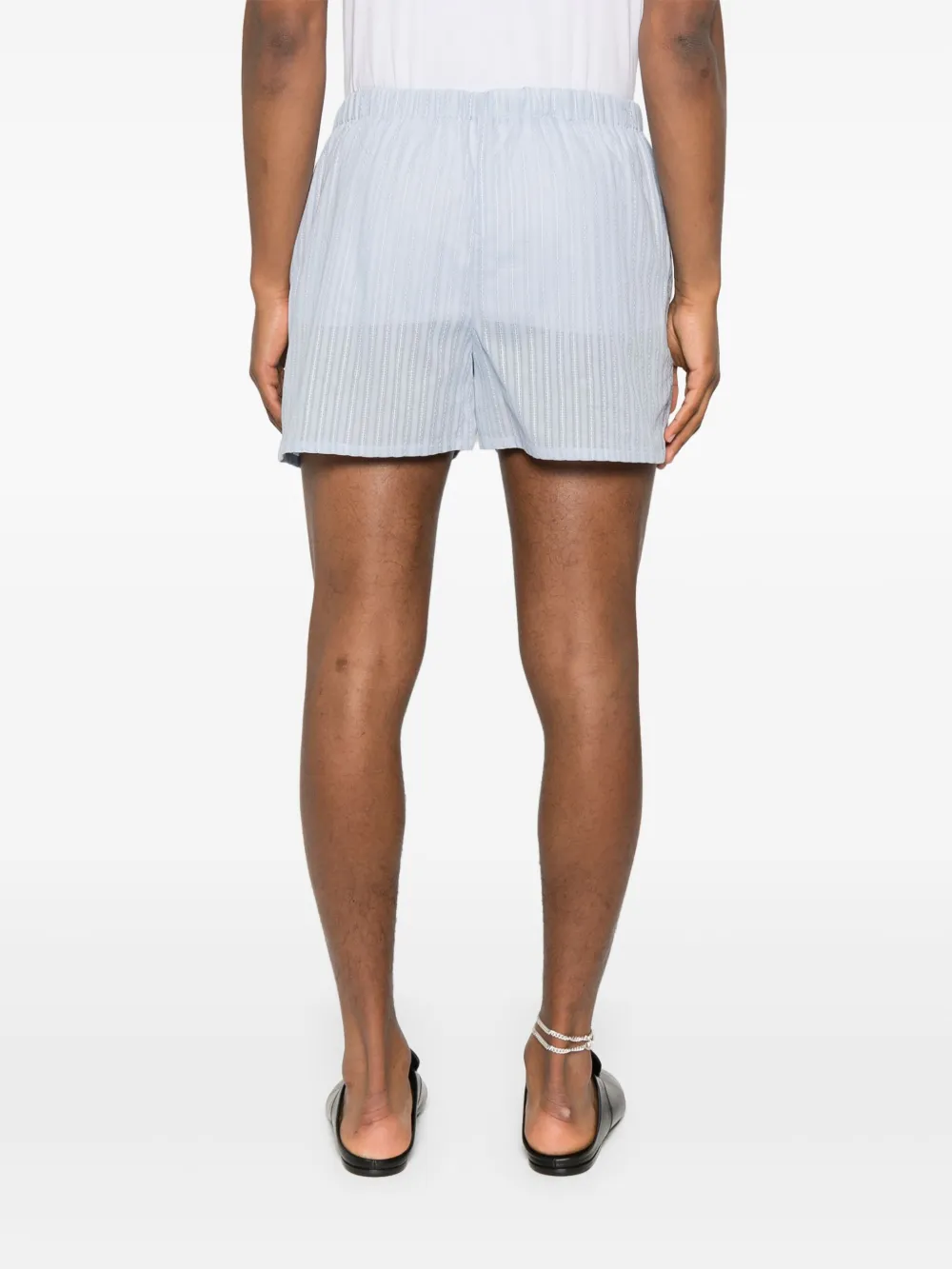 LUDOVIC DE SAINT SERNIN STRIPED BOXER SHORTS