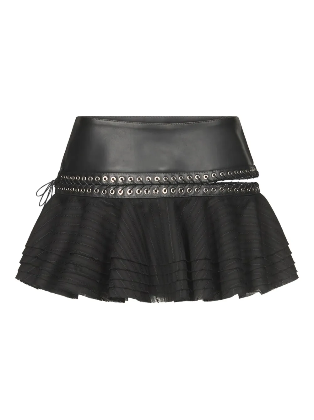 Ludovic de Saint Sernin Charlotte mini-rok Zwart