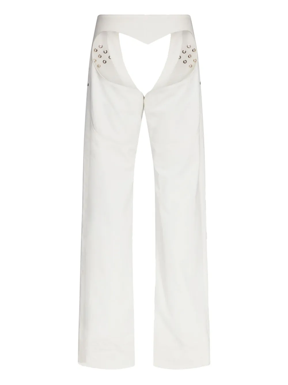 Ludovic de Saint Sernin Broek met studdetails Wit