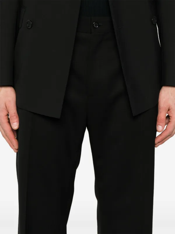 Dolce & Gabbana ブラック スーツ 7/8サイズ　120 130 One-shoulder wool gabardine jacket in Black for Women