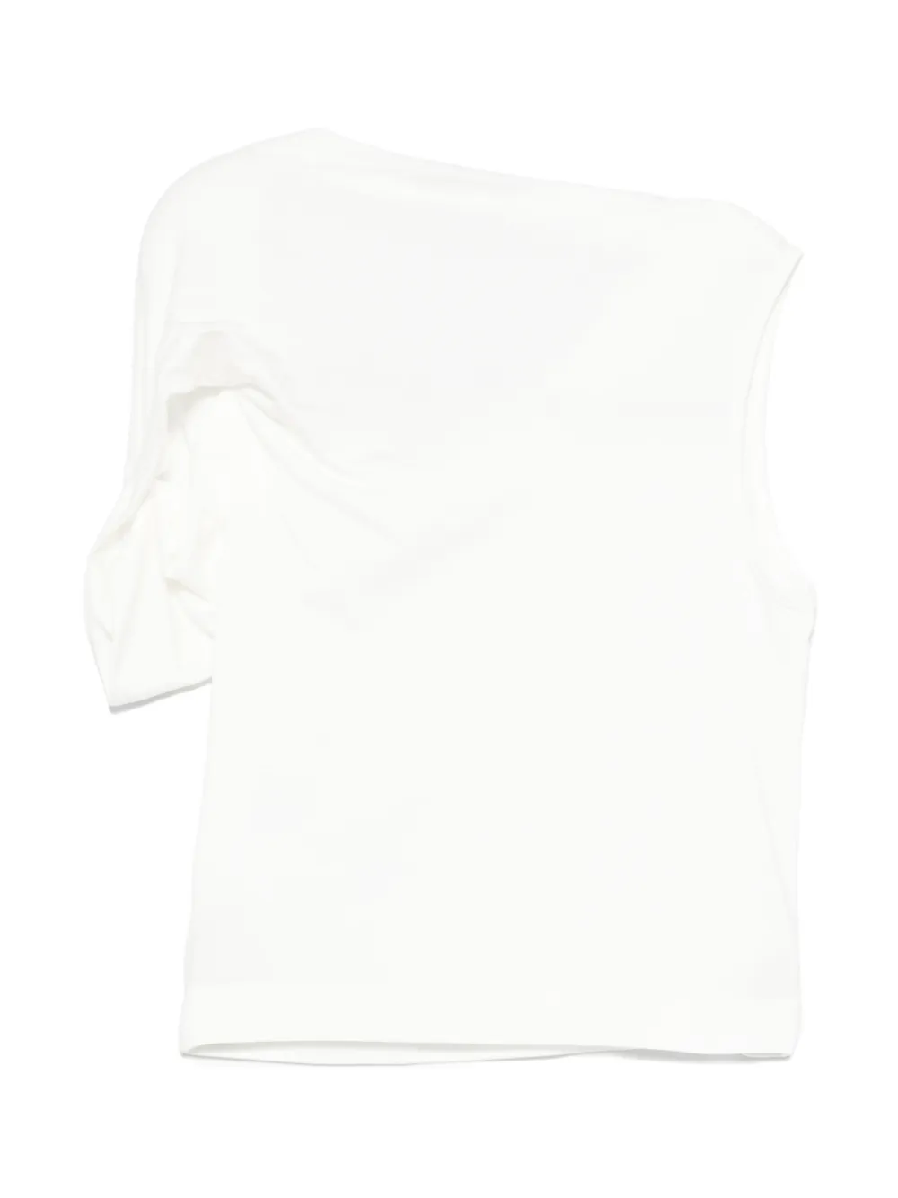 Monnalisa Asymmetrische top - Wit