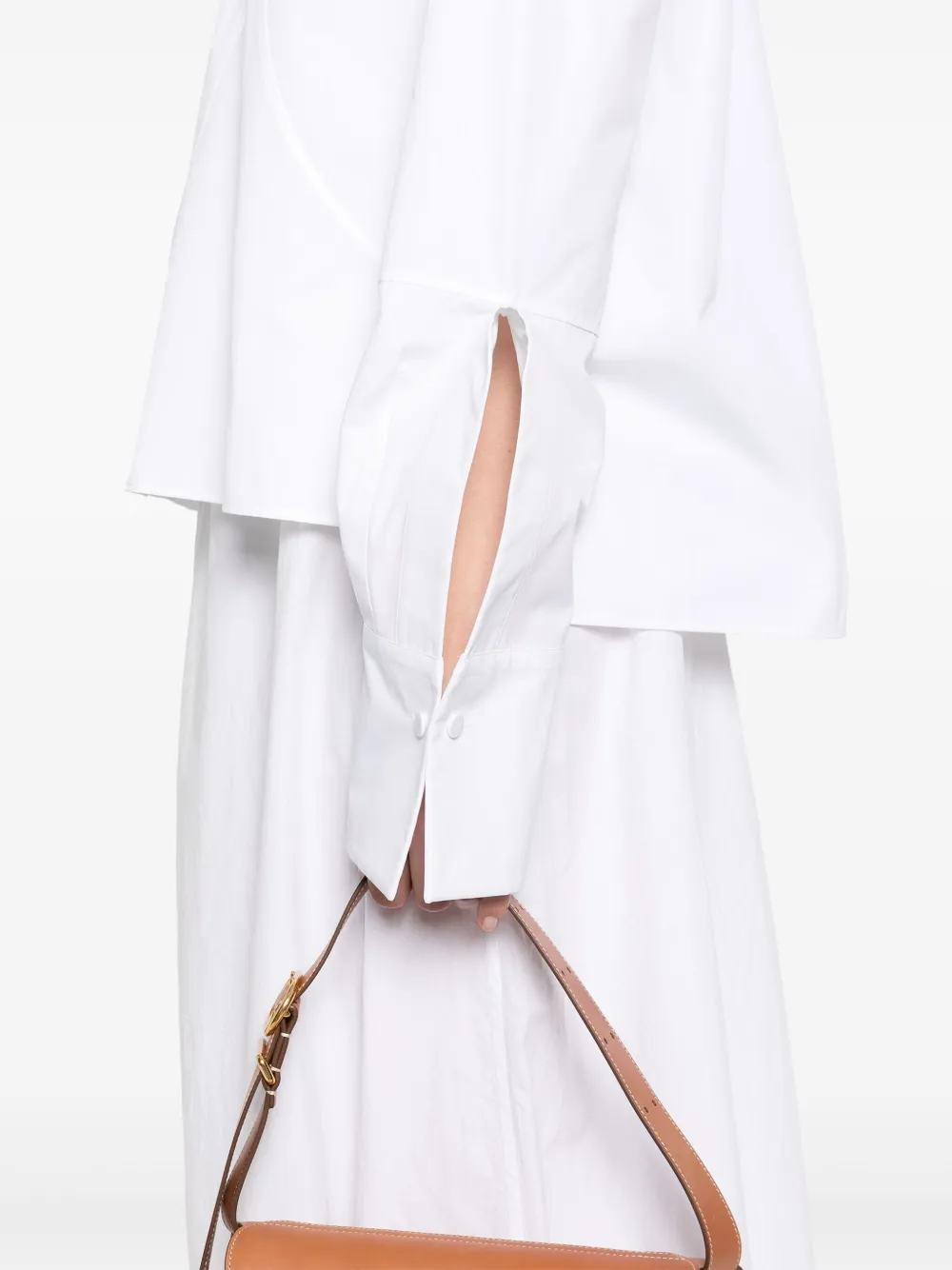 Jil Sander Popeline blouse van biologisch katoen Wit