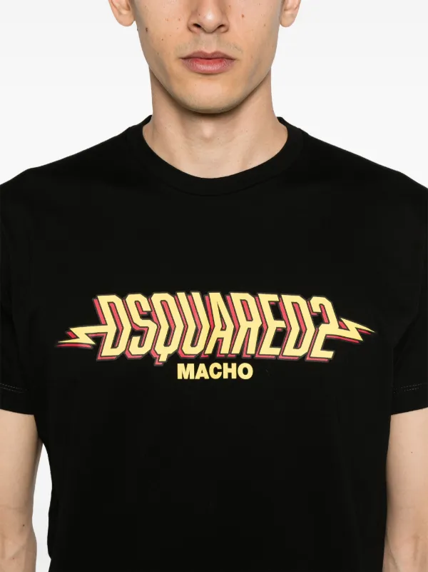 【D SQUARED2】Wash Cool Fit Macho T-Shirt Mainimage.jpg