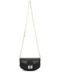 GANNI Butterfly-clasp crossbody bag - Black