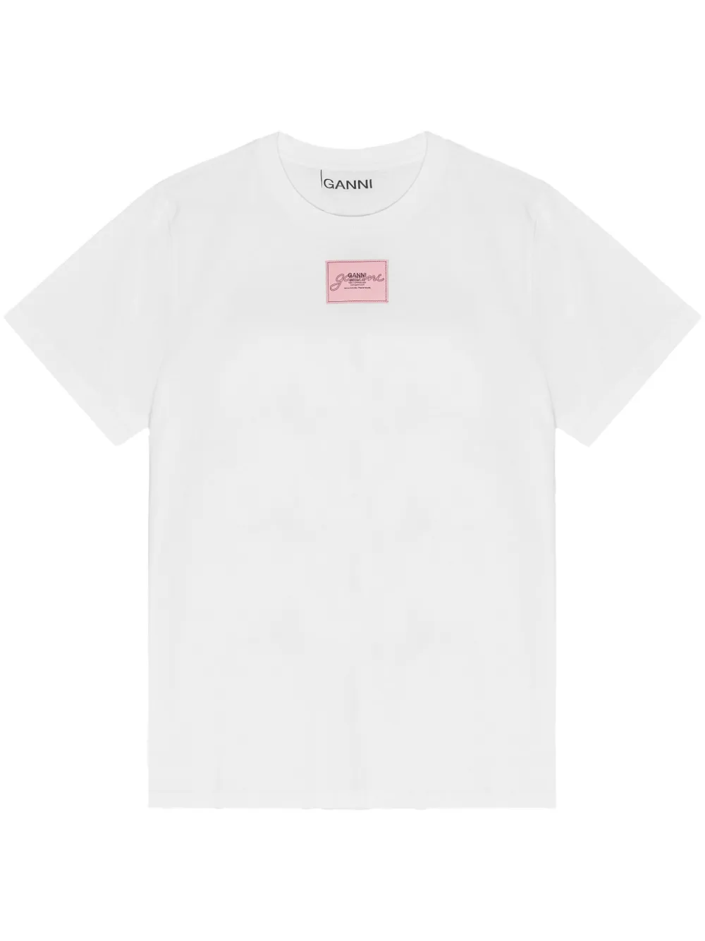GANNI playera con estampado gráfico | blanco | Image 1