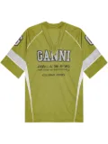 GANNI Future Mesh T-shirt - Green