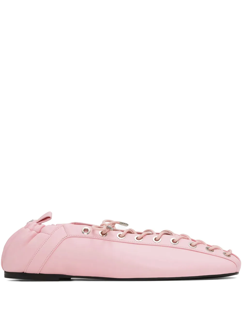 GANNI Ballerina's met veters Paars