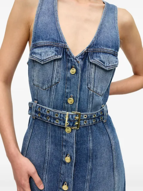 GANNI denim maxi dress J1728 - 3