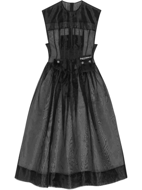 GANNI semi-sheer dress W0520 - 0