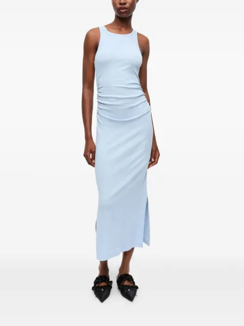 GANNI ribbed maxi tank dress T4187 - 1