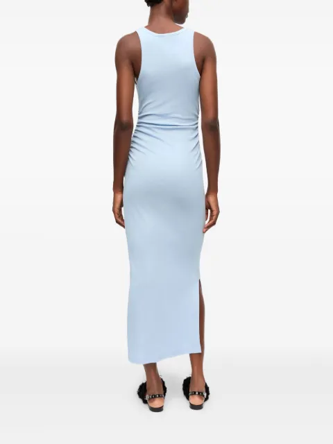 GANNI ribbed maxi tank dress T4187 - 2