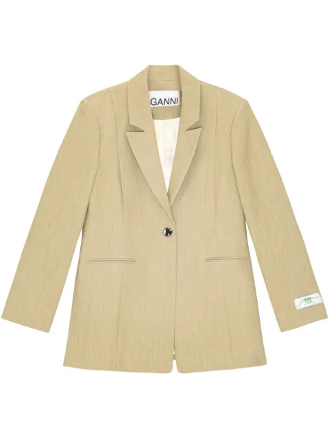 GANNI appliqué blazer